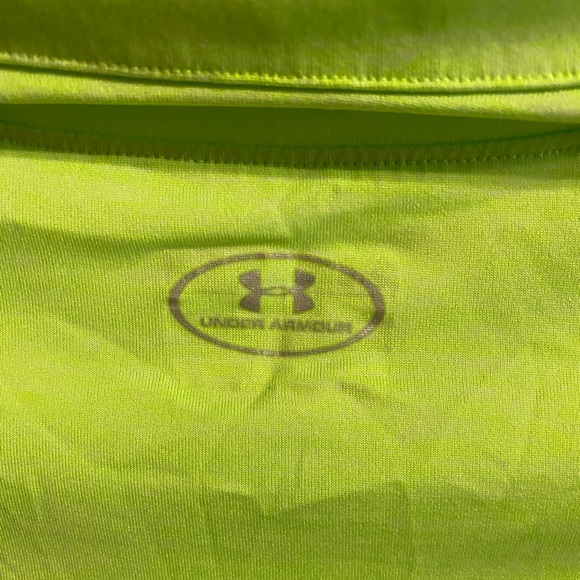 Green Under Amour Quarter Zip - Picture 3 of 4